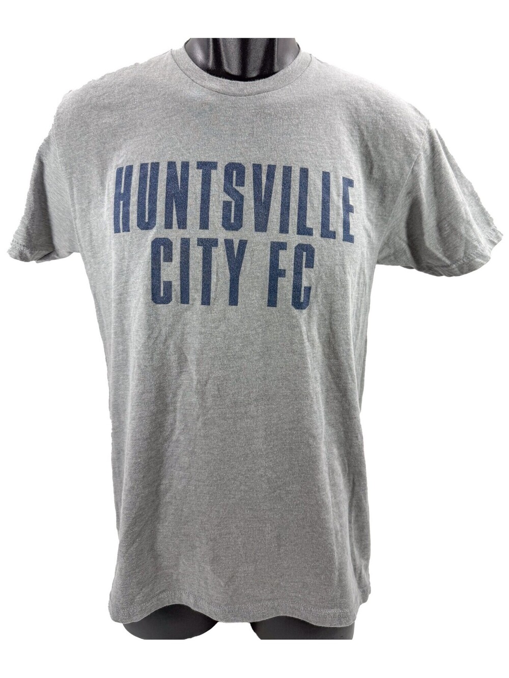 Huntsville City FC T-Shirt Small Gray Next Level Apparel Cotton Poly Blend